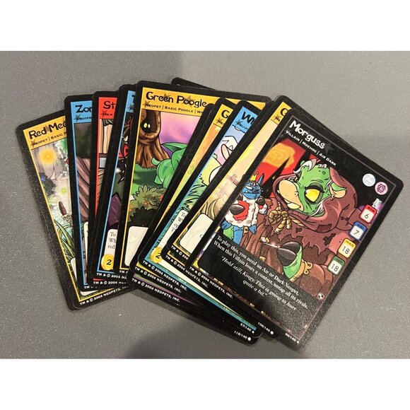 NEOPETS Trading Card Random Lot of 15 Cards 2004‎ Series Games Y2K Collectible - Picture 7 of 8